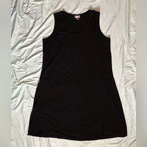 J Jill Wearever tank dress in black - size large - NIB